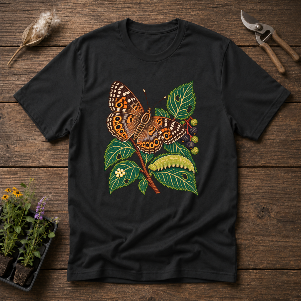Hackberry Emperor T-Shirt in Black