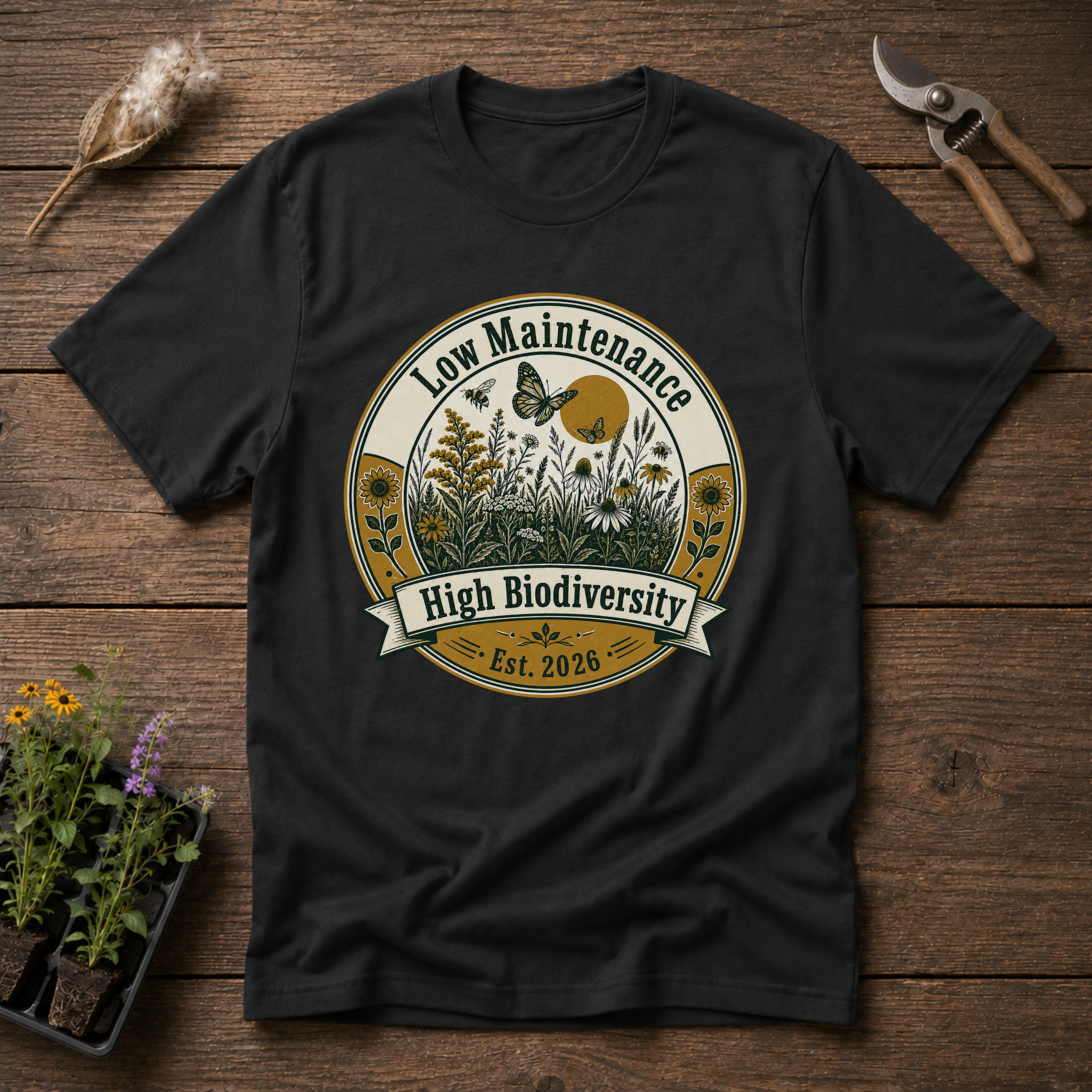 Low Maintenance High Biodiversity T-Shirt