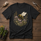 Honeybee Wildflower Wreath T-Shirt