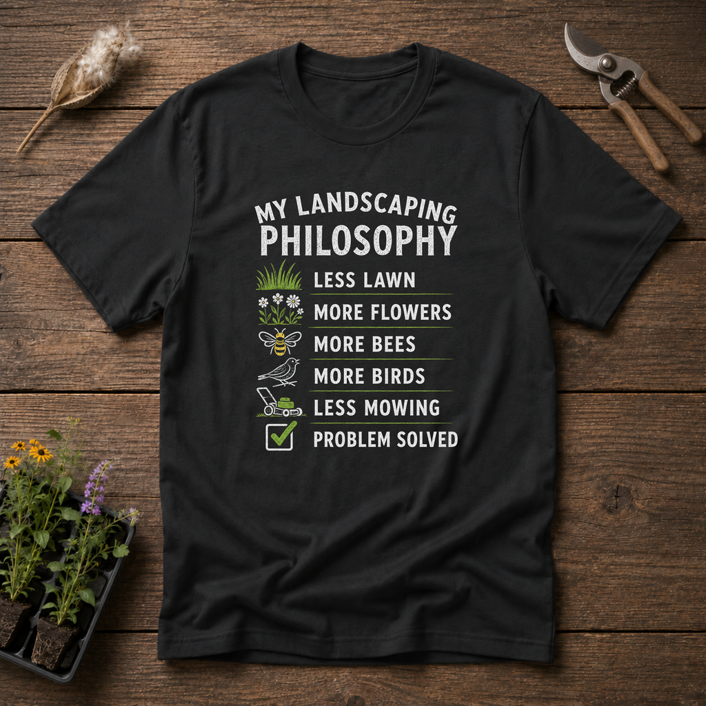 My Landscaping Is My Philosophy T-Shirt