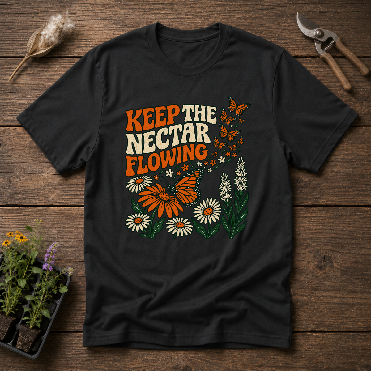Nectar Flowing T-Shirt
