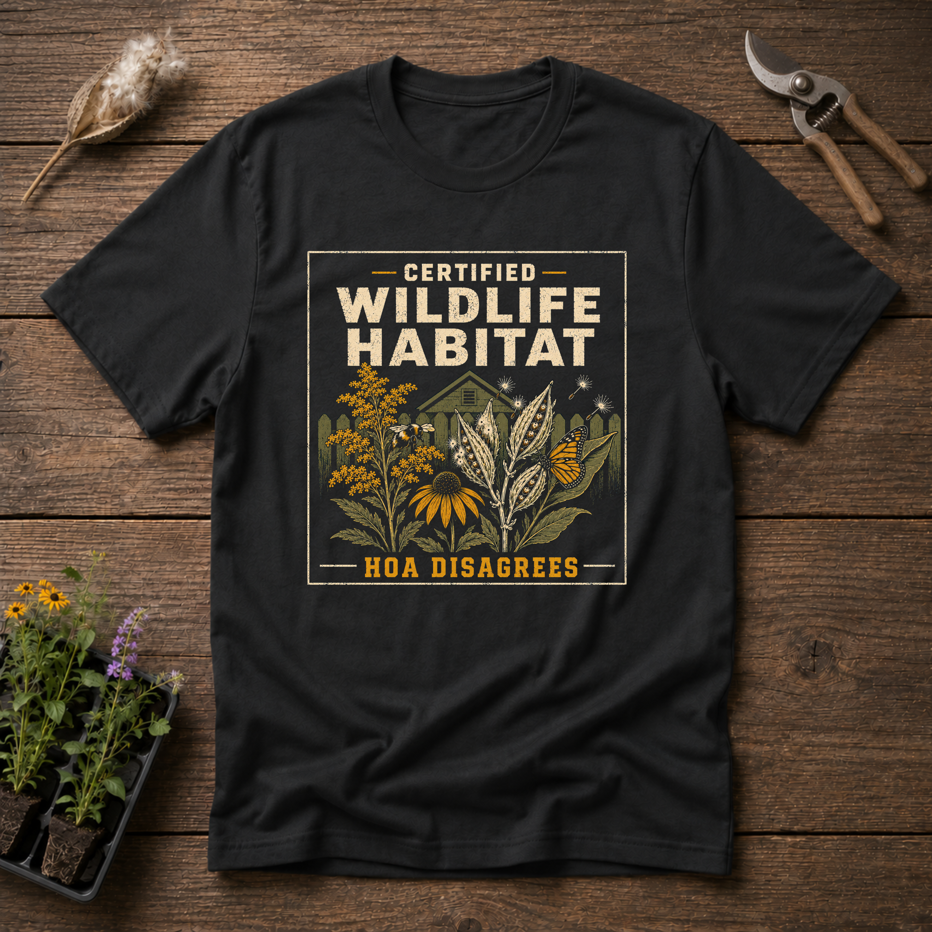 Certified Wildlife Habitat T-Shirt