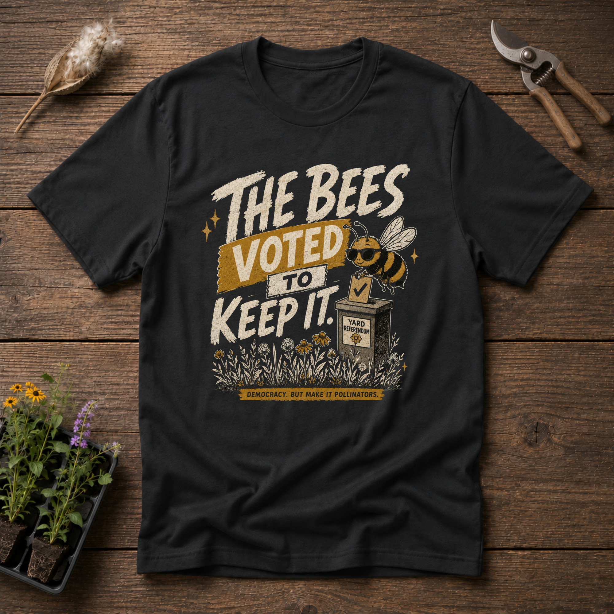 Bees Voted Yes T-Shirt