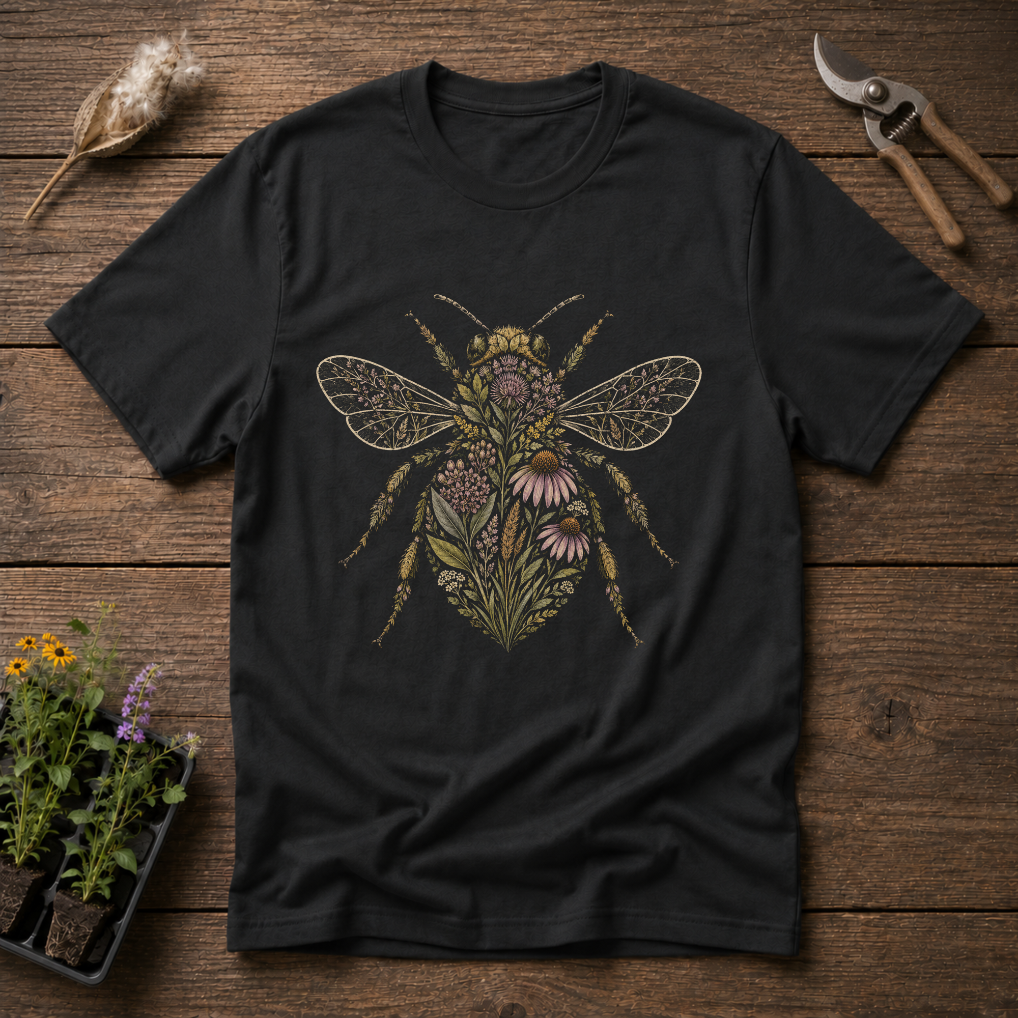 Botanical Bee T-Shirt