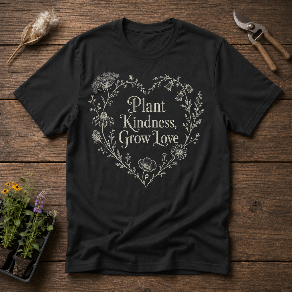 Plant Kindness Grow Love T-Shirt