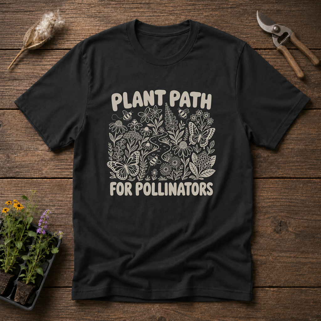Plant Path For Pollinators T-Shirt