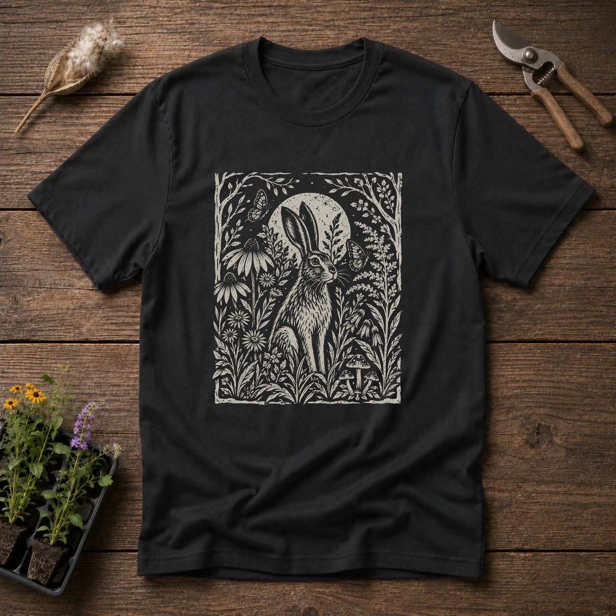 Meadow Linocut T-Shirt