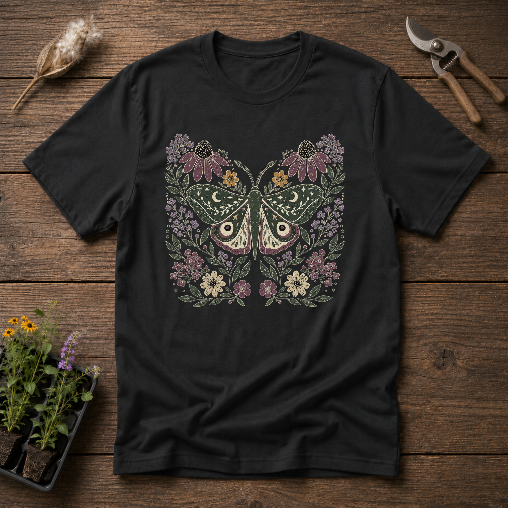 Botanical Moth T-Shirt