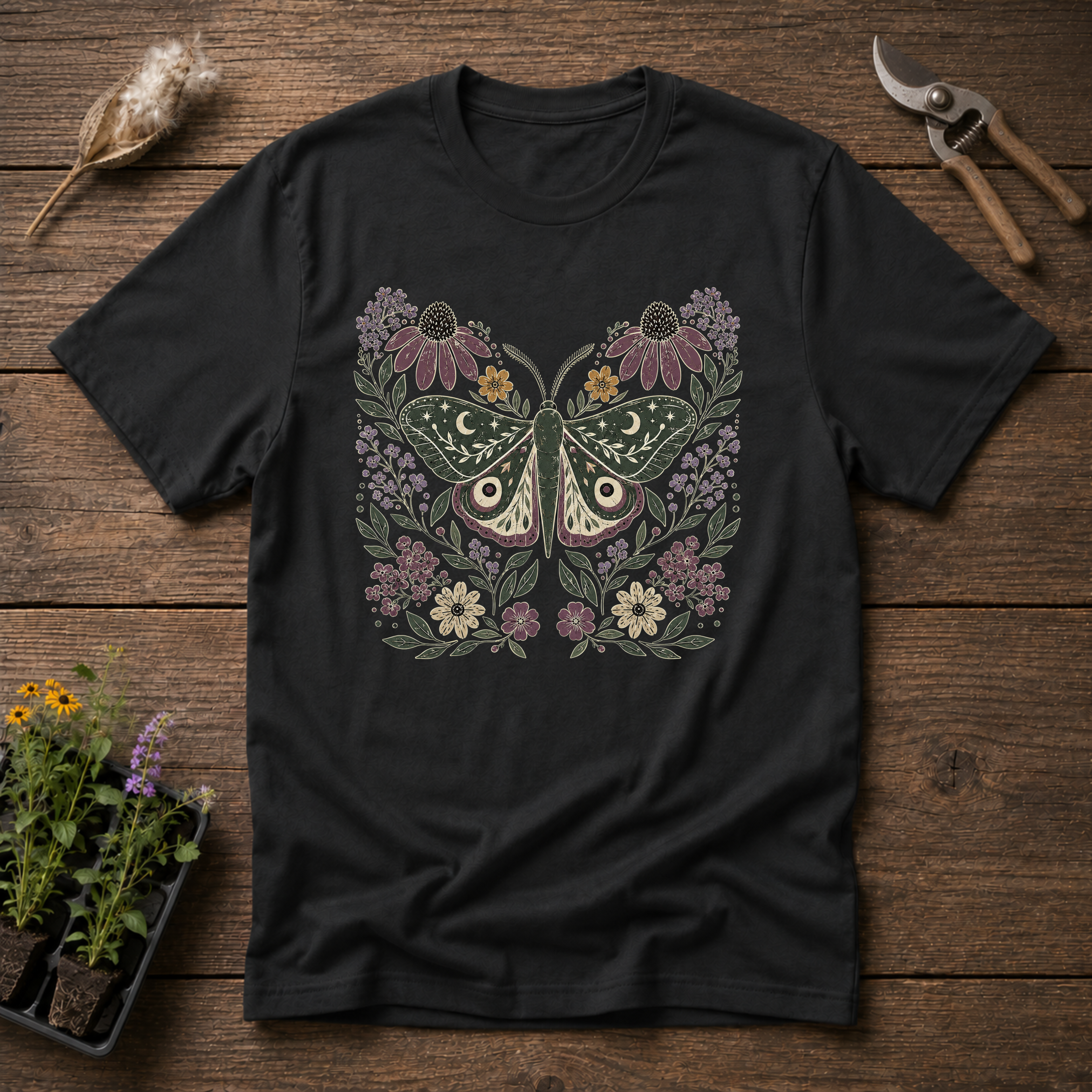 Botanical Moth T-Shirt