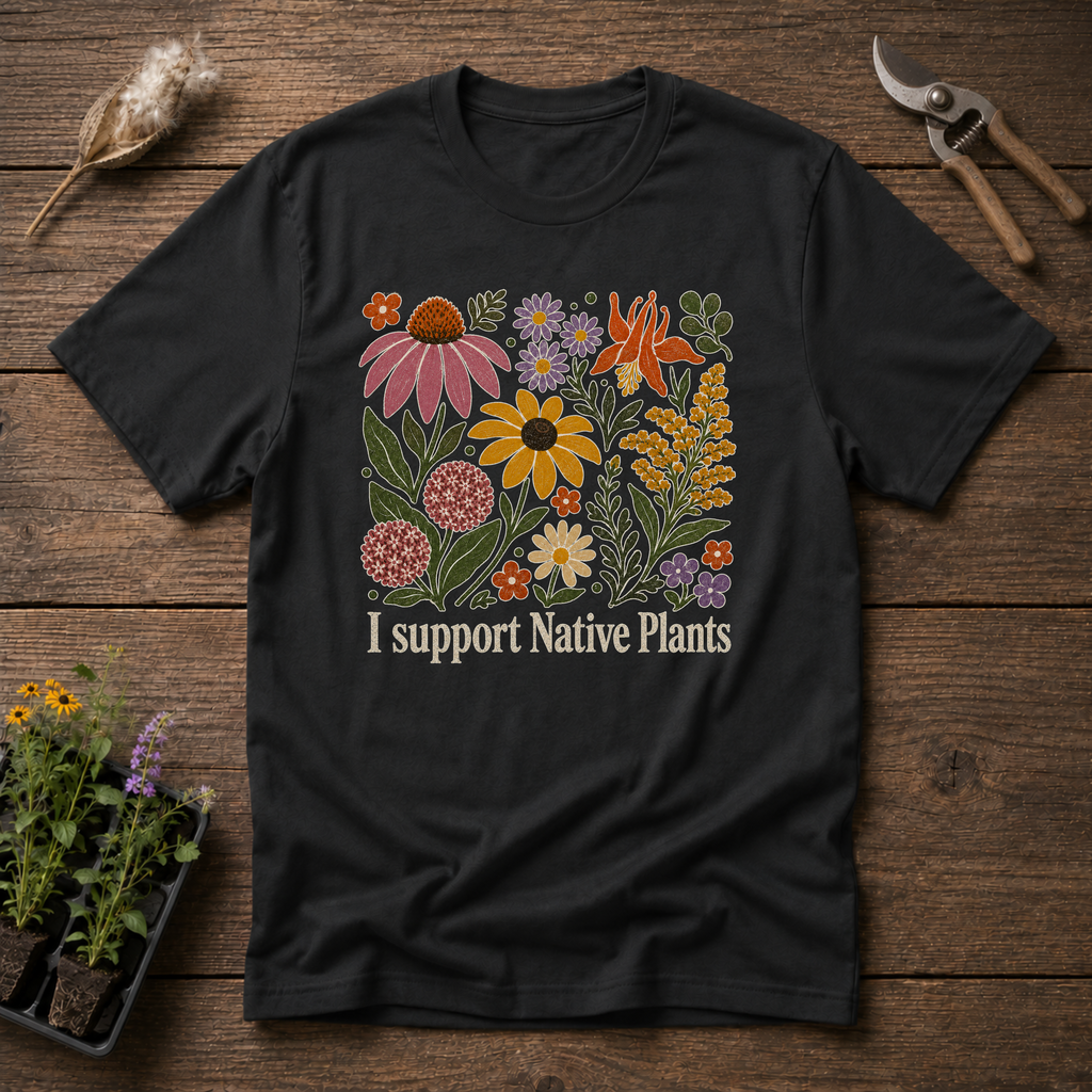 I Support Native Plants T-Shirt