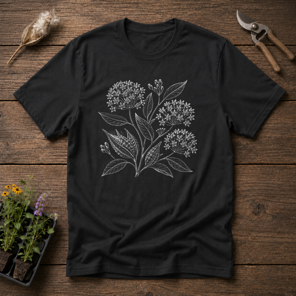 Snowy Milkweed T-Shirt