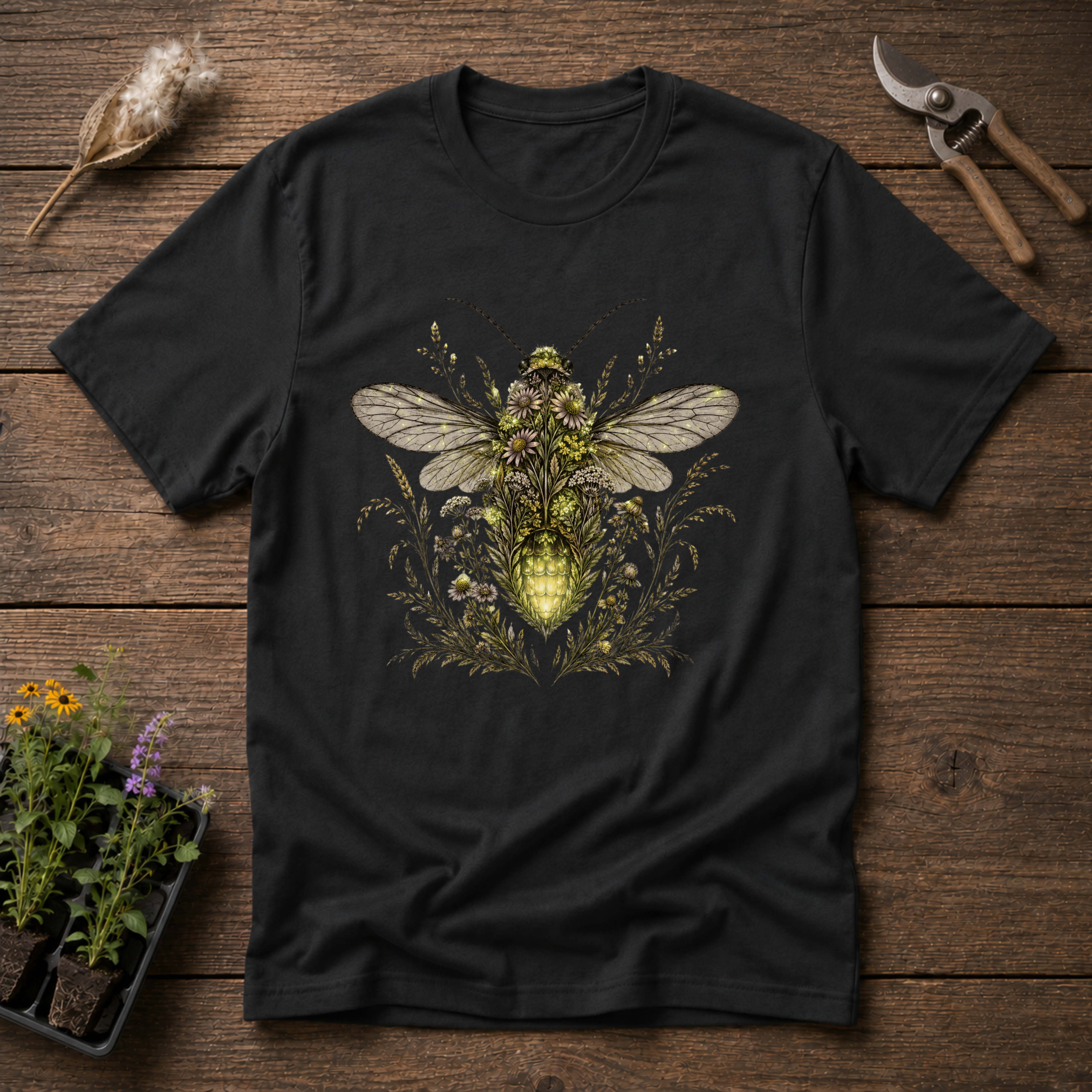 Botanical Firefly T-Shirt