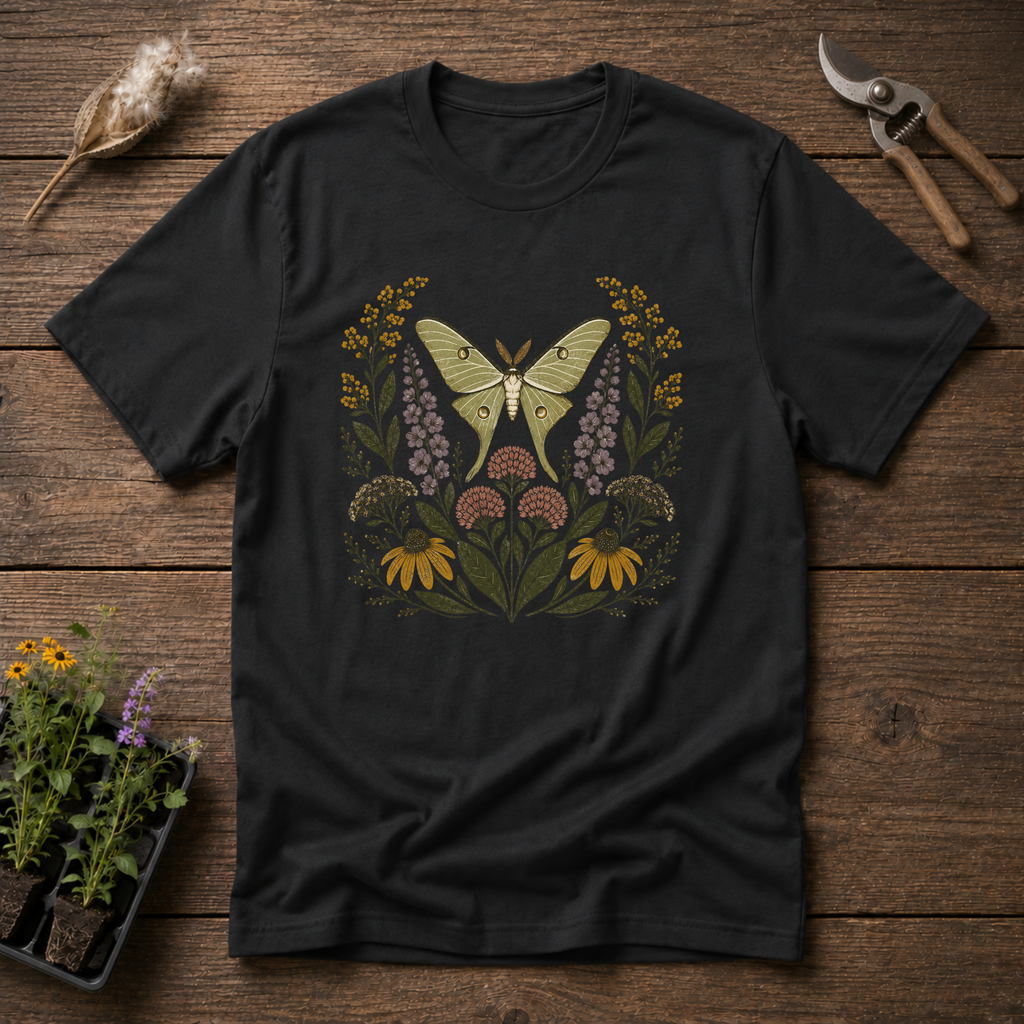 Floral Moth T-Shirt