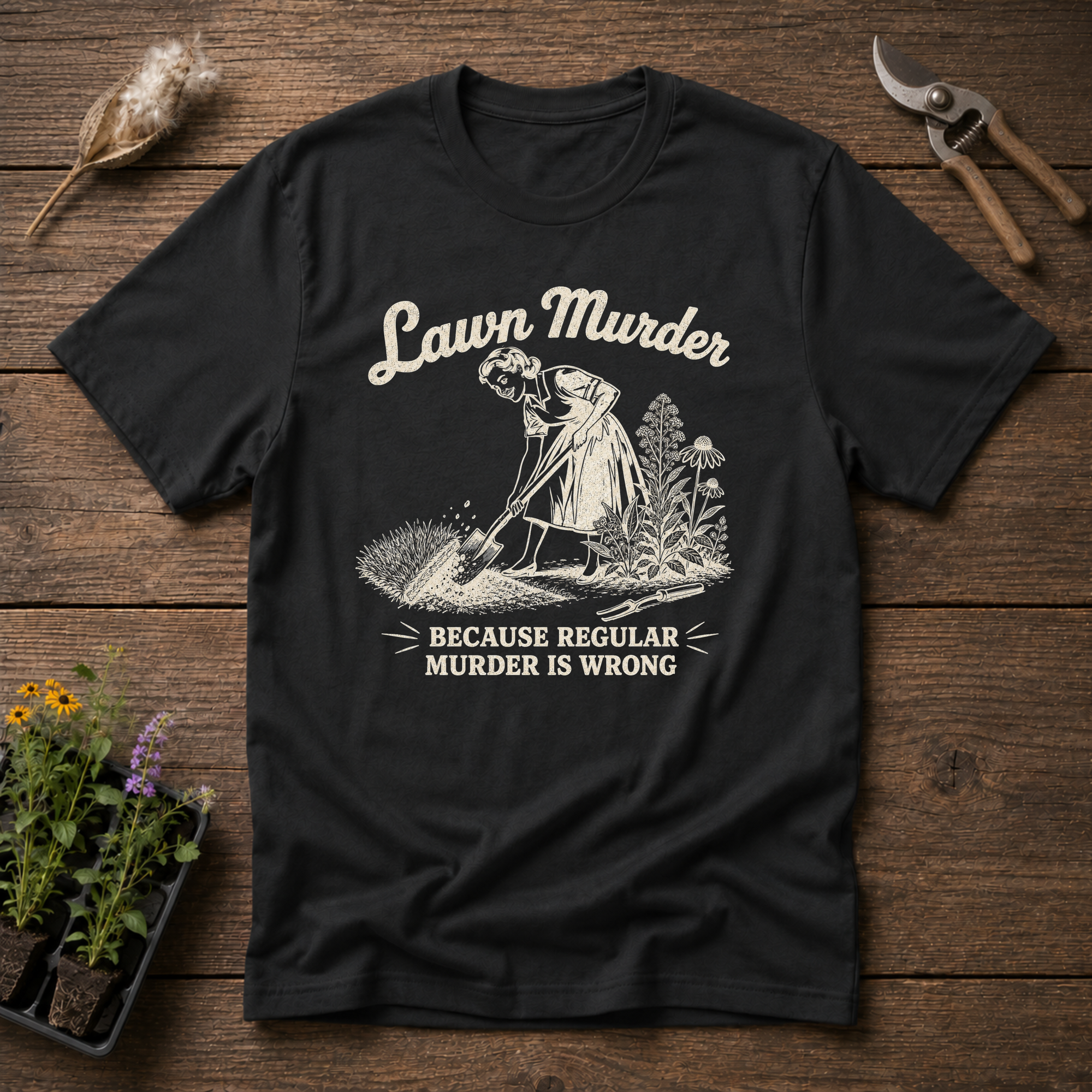 Lawn Murder T-Shirt