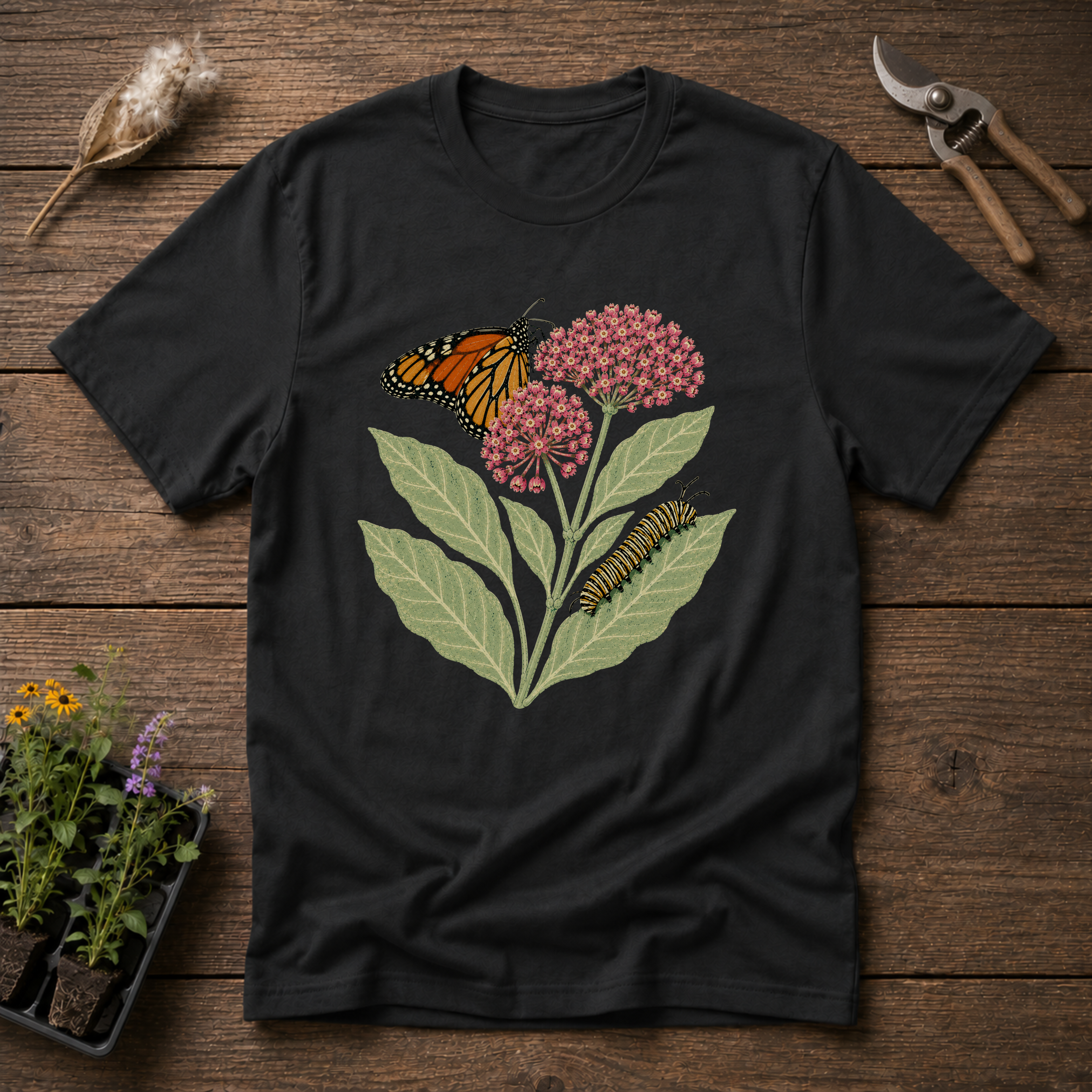 Monarch & Milkweed T-Shirt