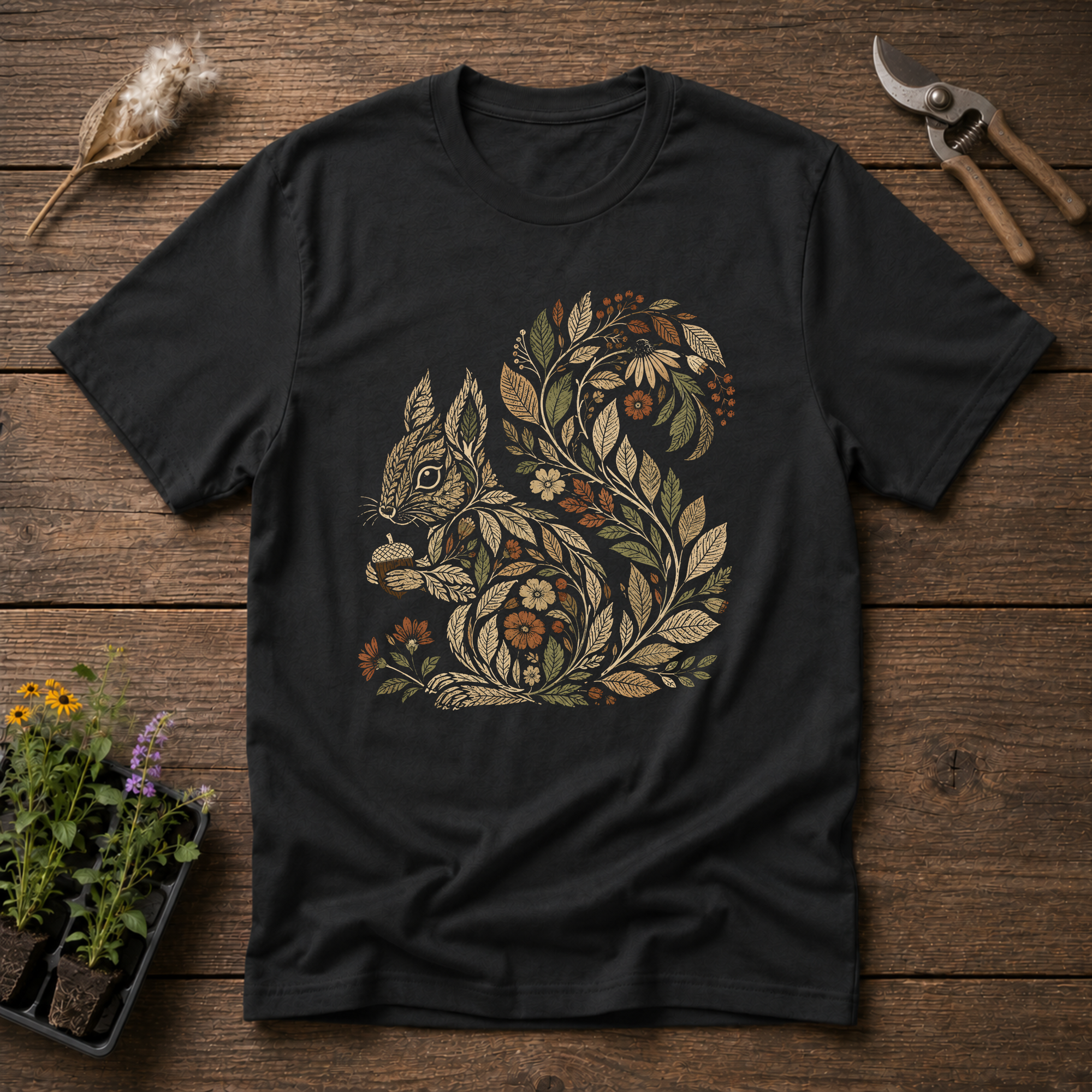 Autumn Squirrel T-Shirt