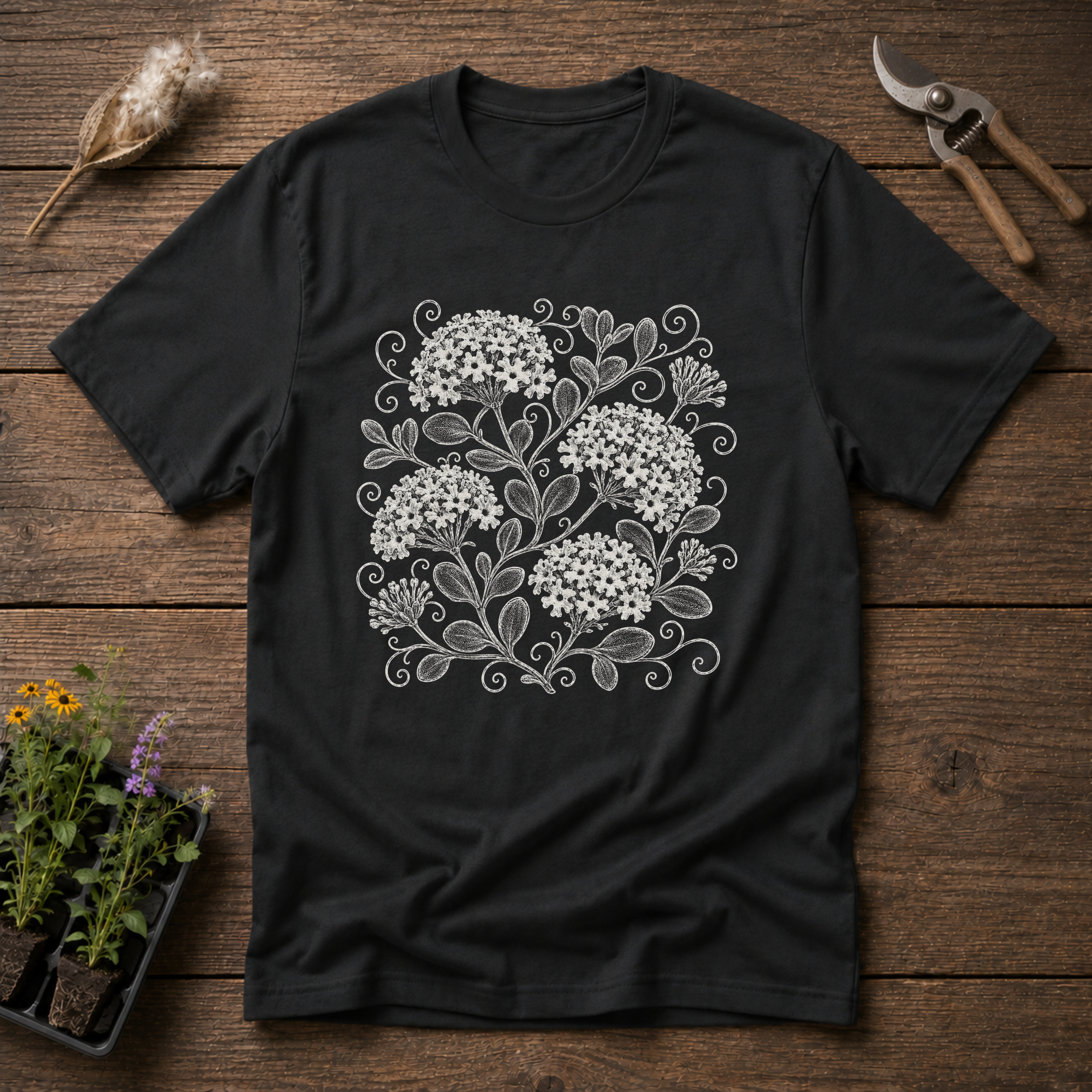 Sand Verbena Flower T-Shirt