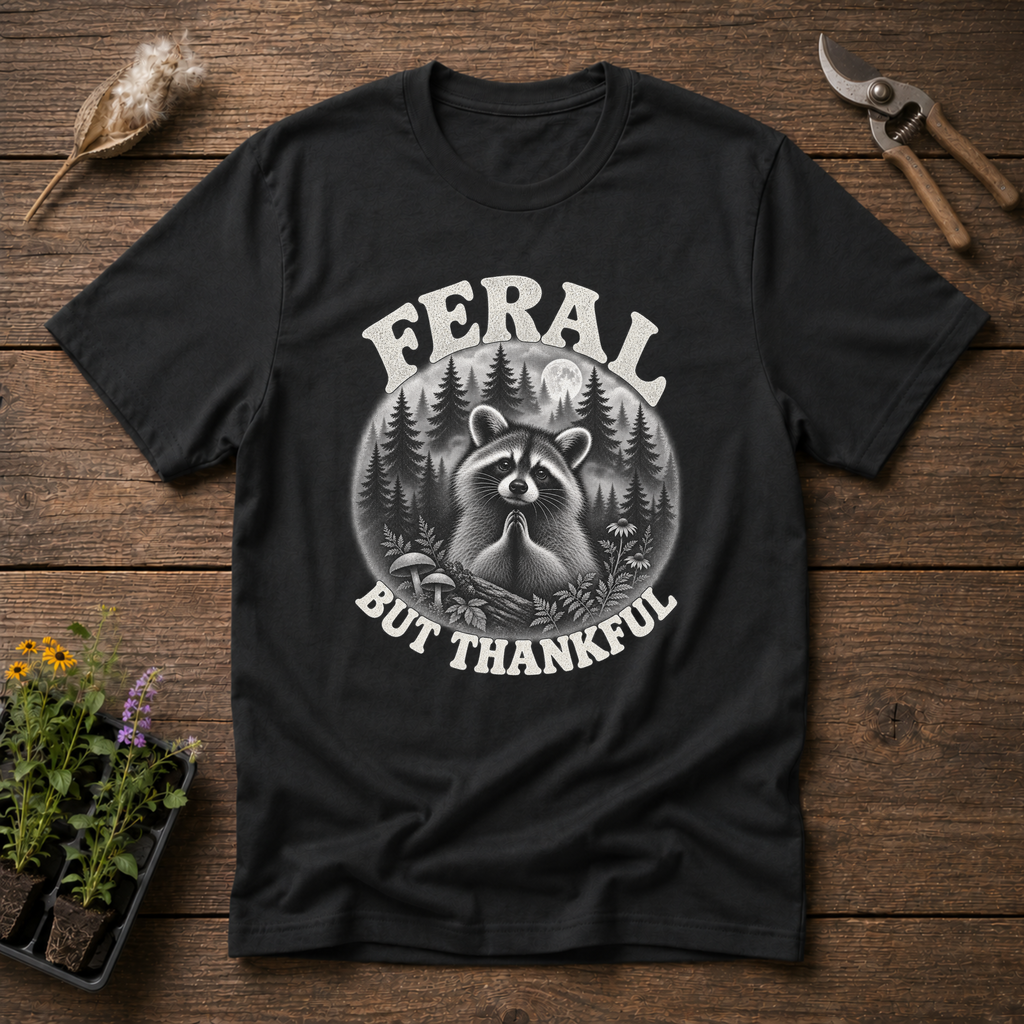 Feral But Thankful T-Shirt