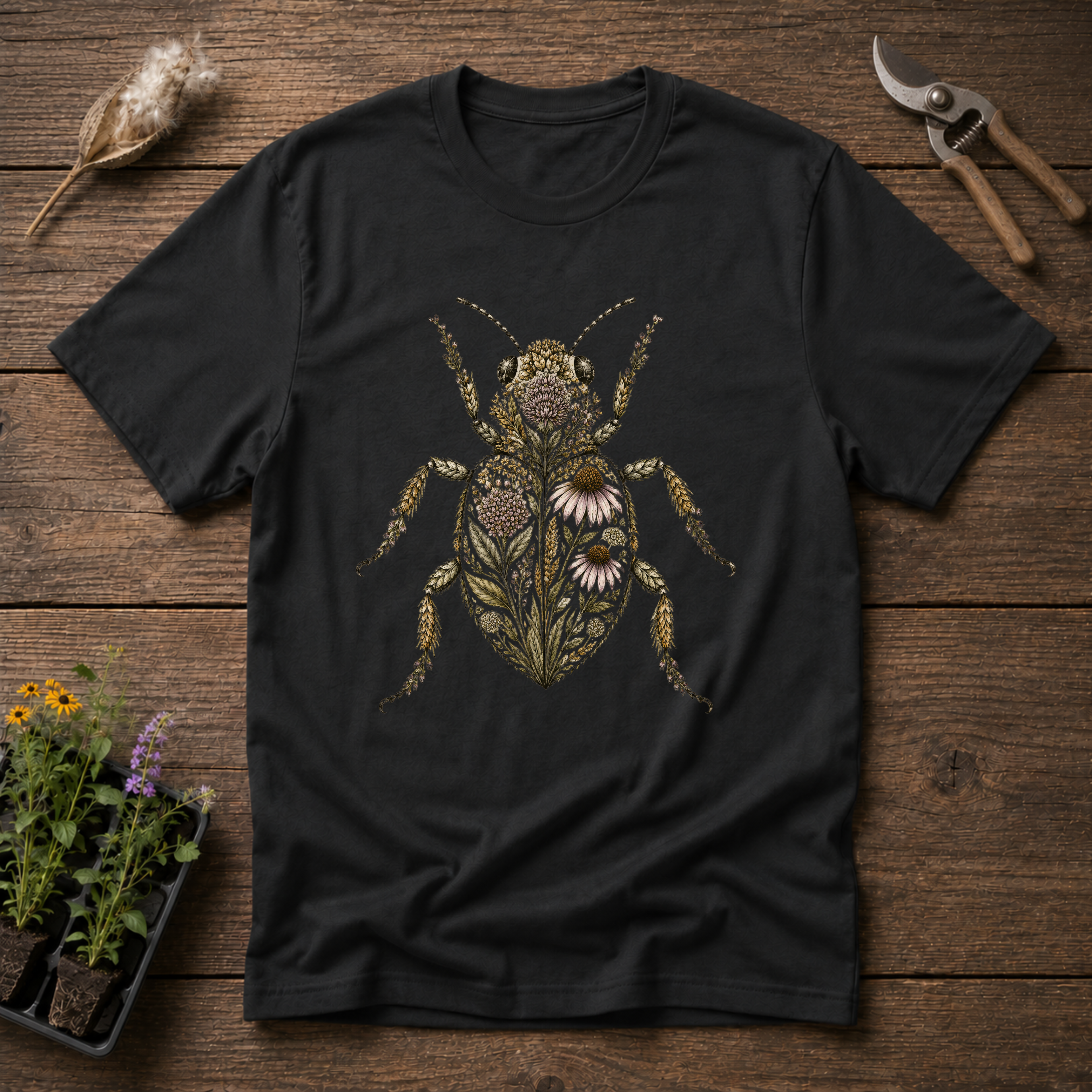 Botanical Beetle T-Shirt