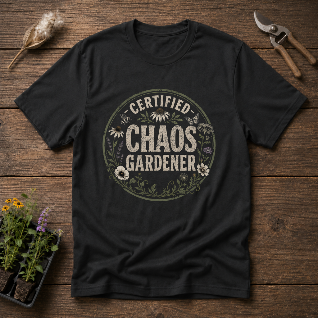 Certified Chaos Gardener T-Shirt