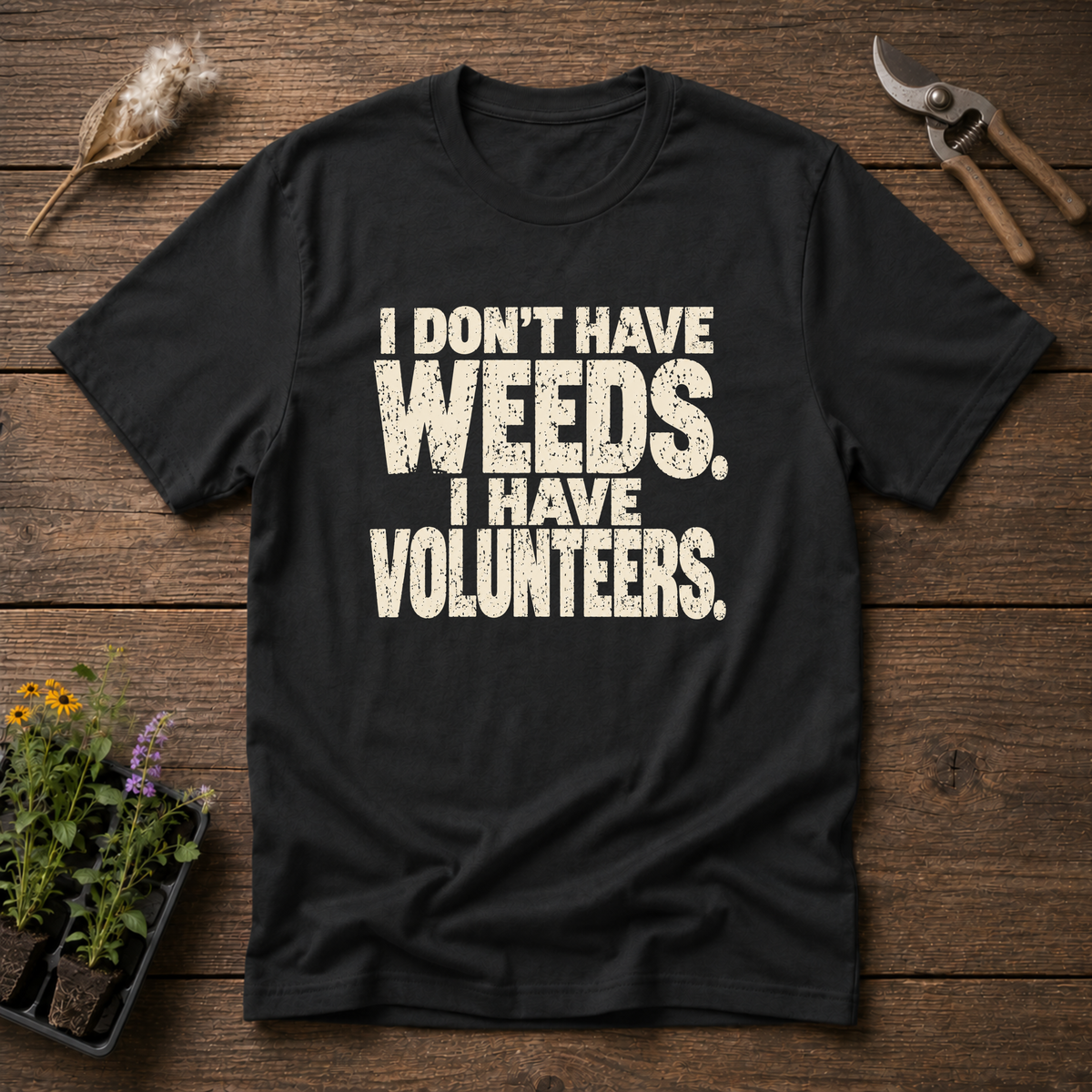 Volunteer Garden T-Shirt in Black