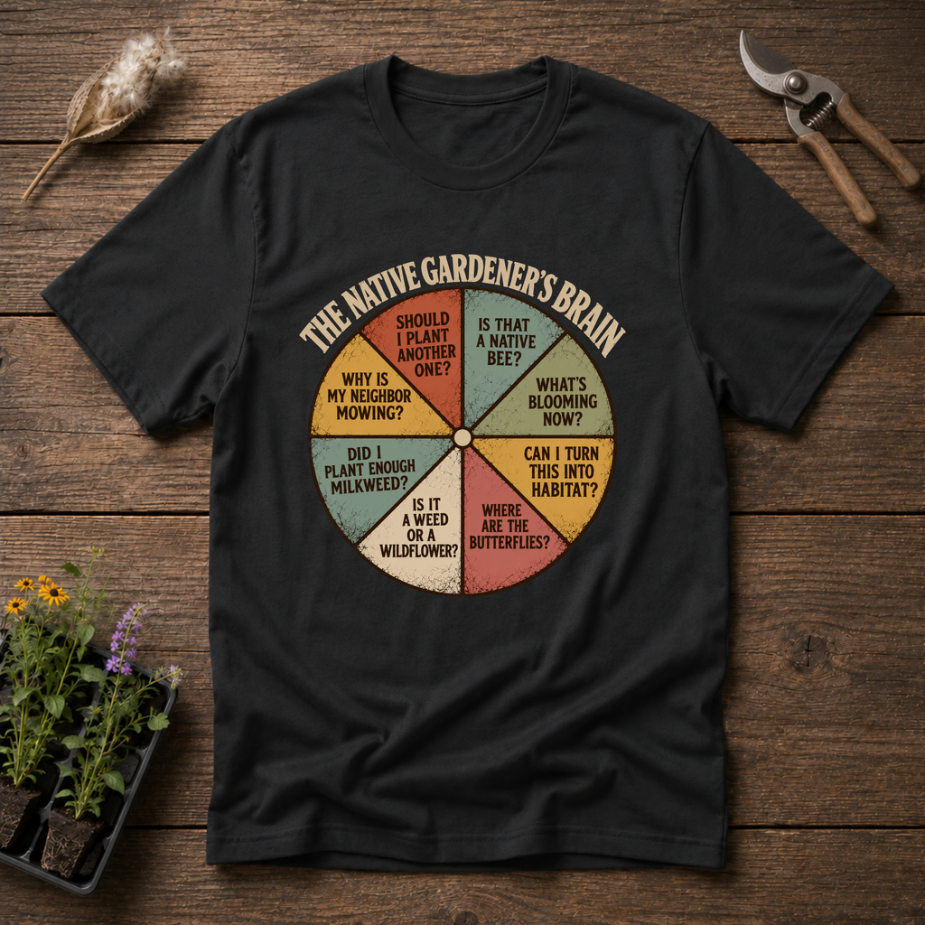Native Gardener’s Brain T-Shirt