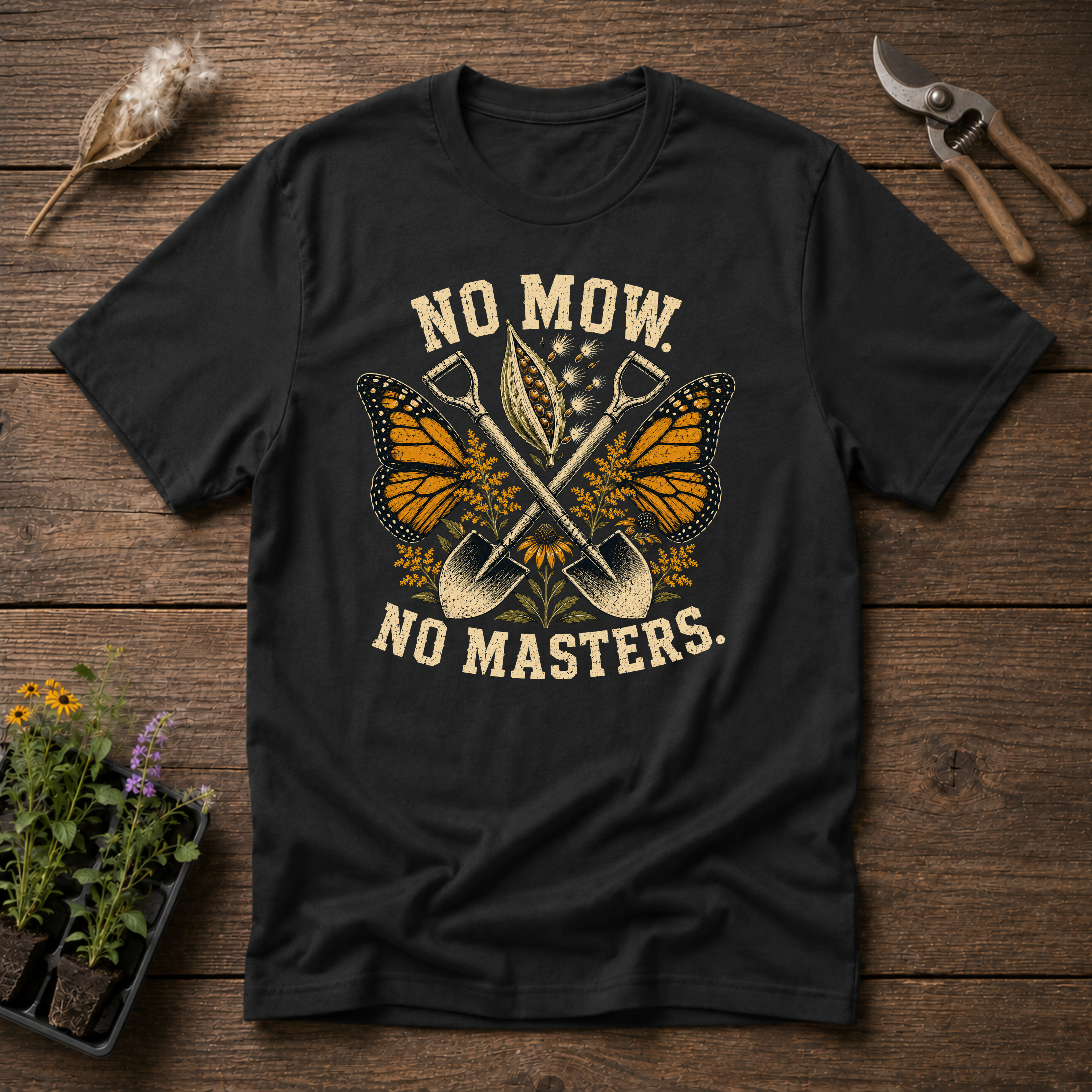 No Mow, No Masters T-Shirt