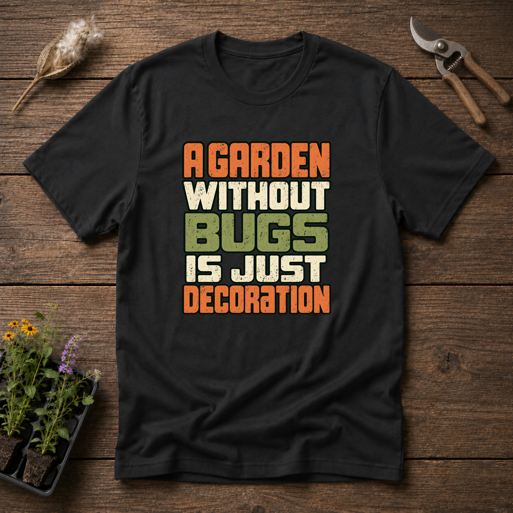 Garden Needs Bugs T-Shirt