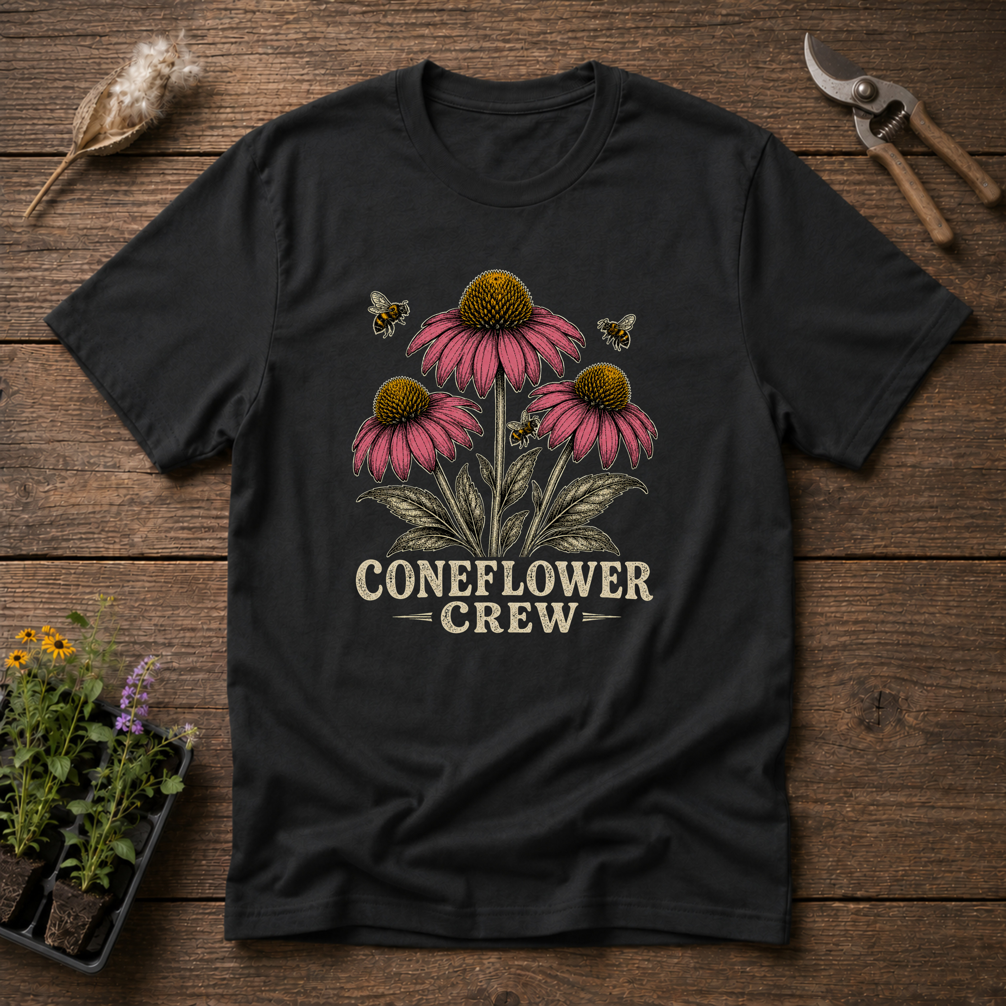 Coneflower Crew T-Shirt