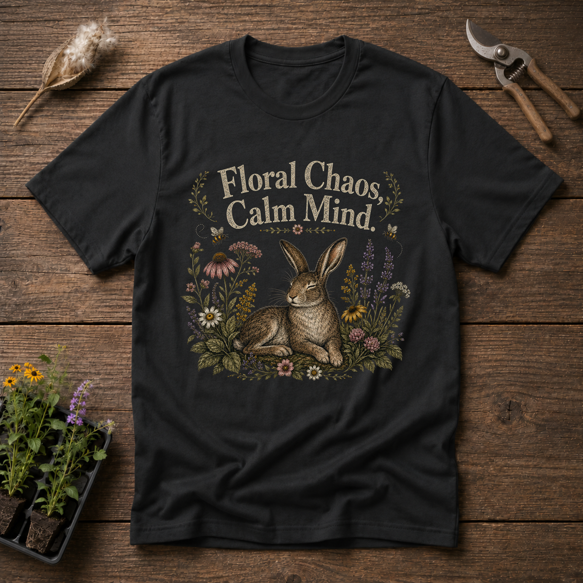 Floral Chaos Calm T-Shirt