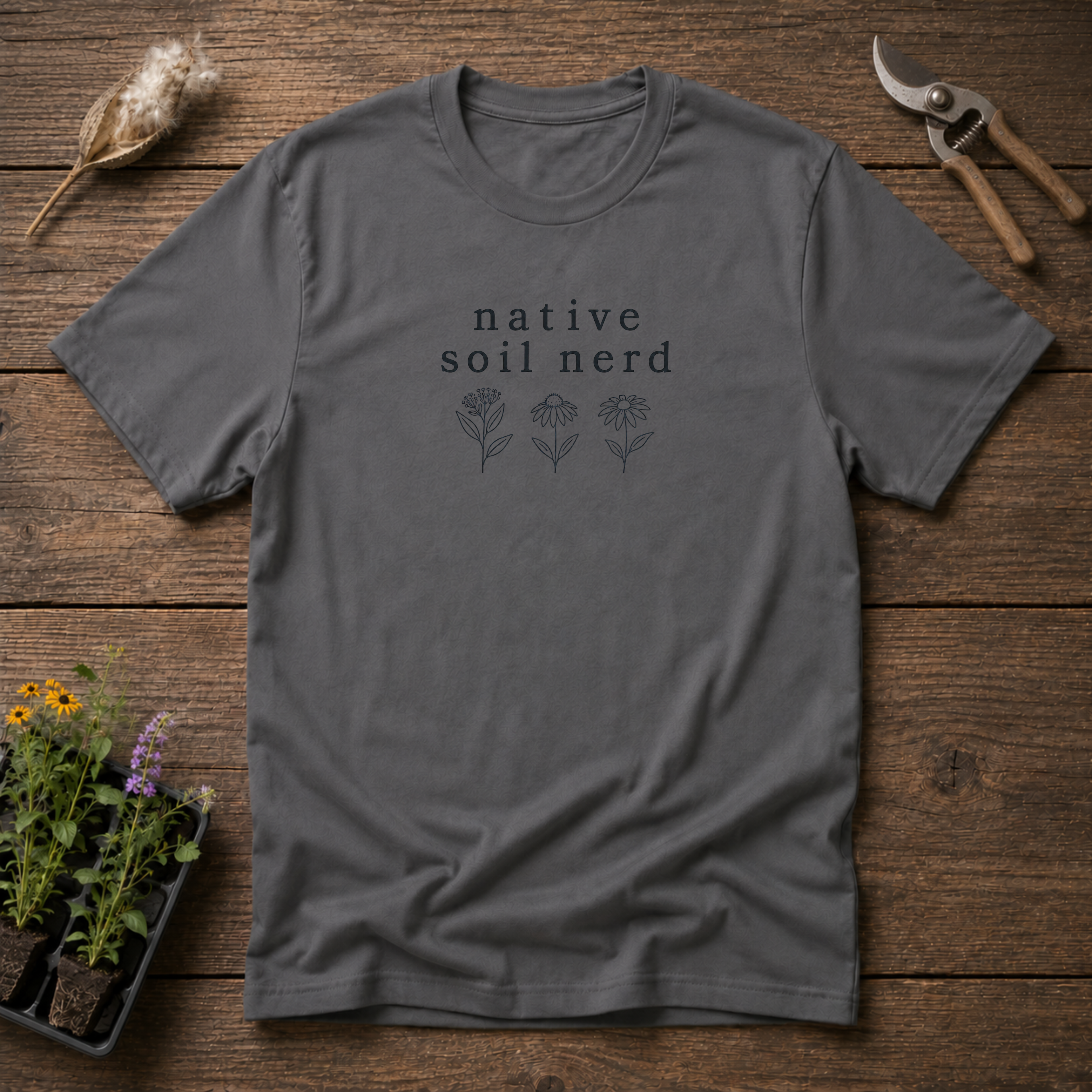 Native Soil Nerd T-Shirt