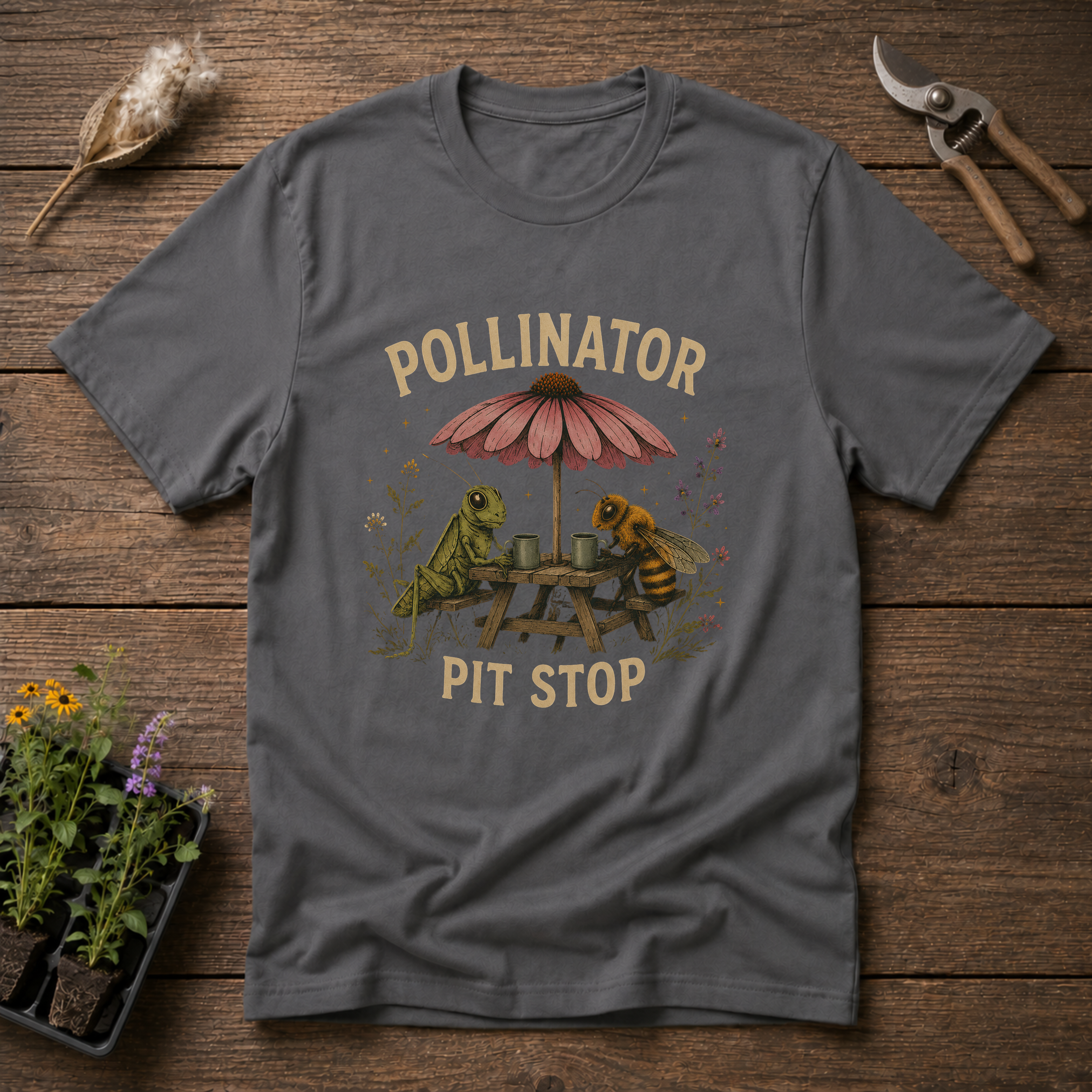 Pollinator Pit Stop T-Shirt