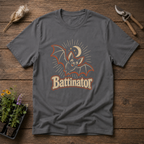 Battinator T-Shirt in Charcoal