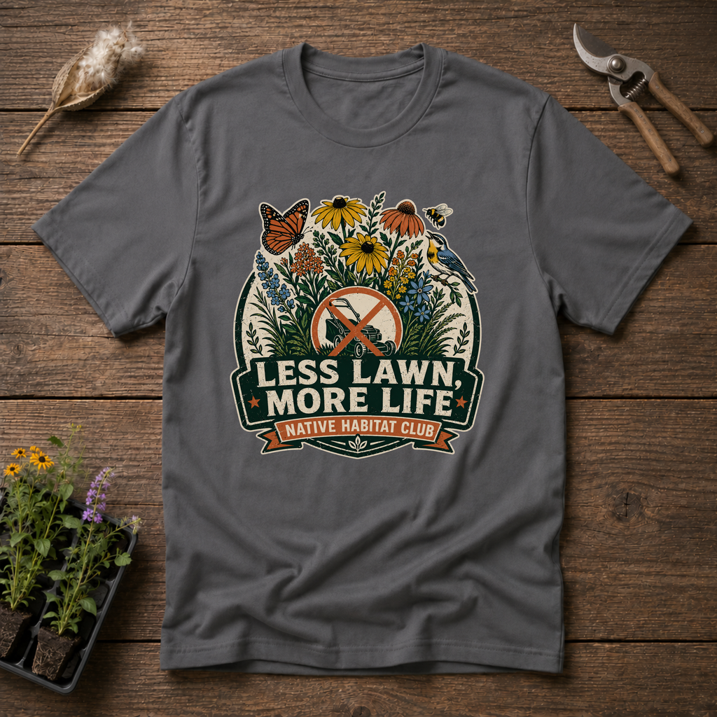 Less Lawn More Life T-Shirt