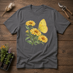 Cloudless Sulphur Zinnias T-Shirt
