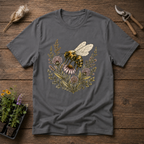 Honeybee Wildflower Wreath T-Shirt