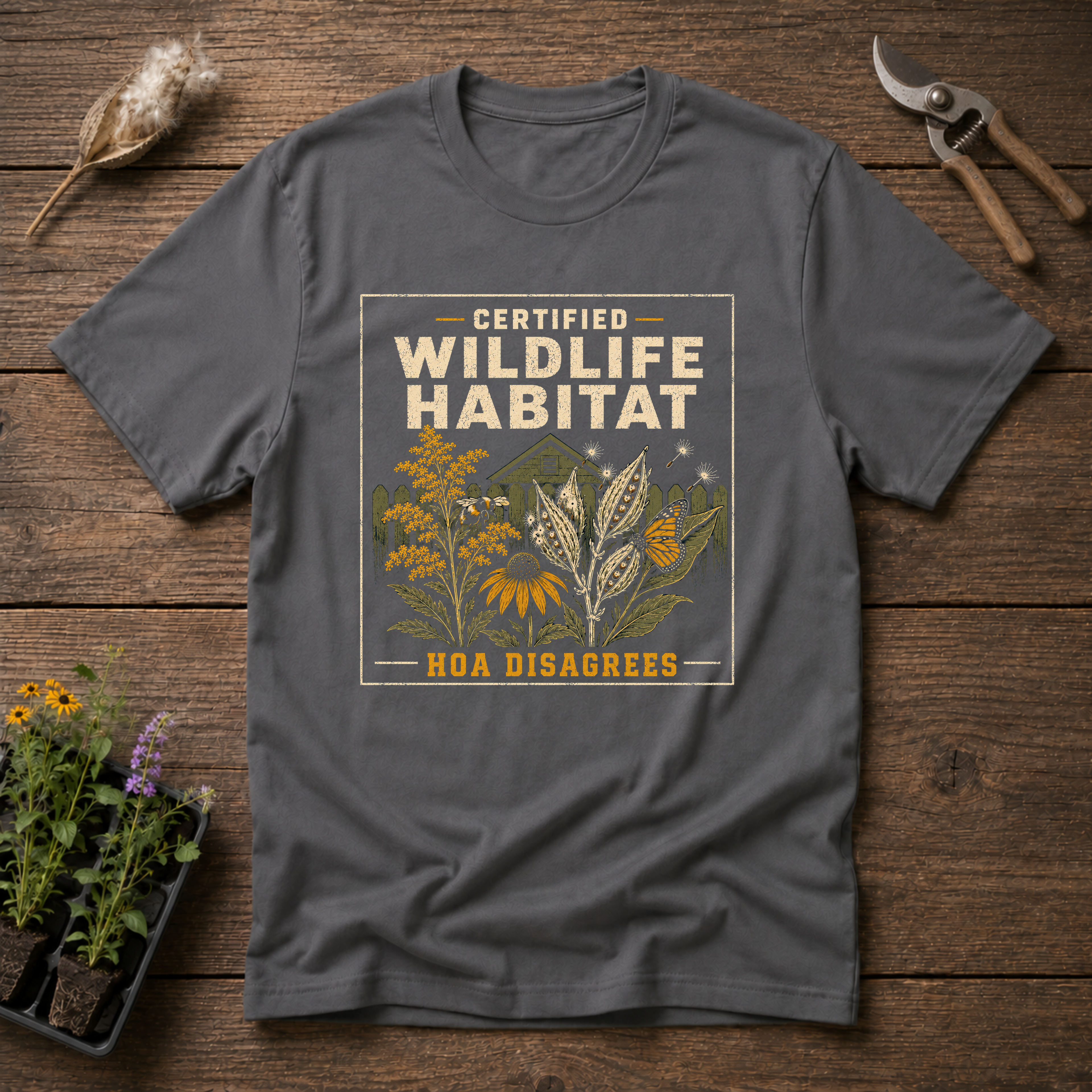 Certified Wildlife Habitat T-Shirt