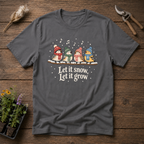 Singing Songbirds T-Shirt in Charcoal