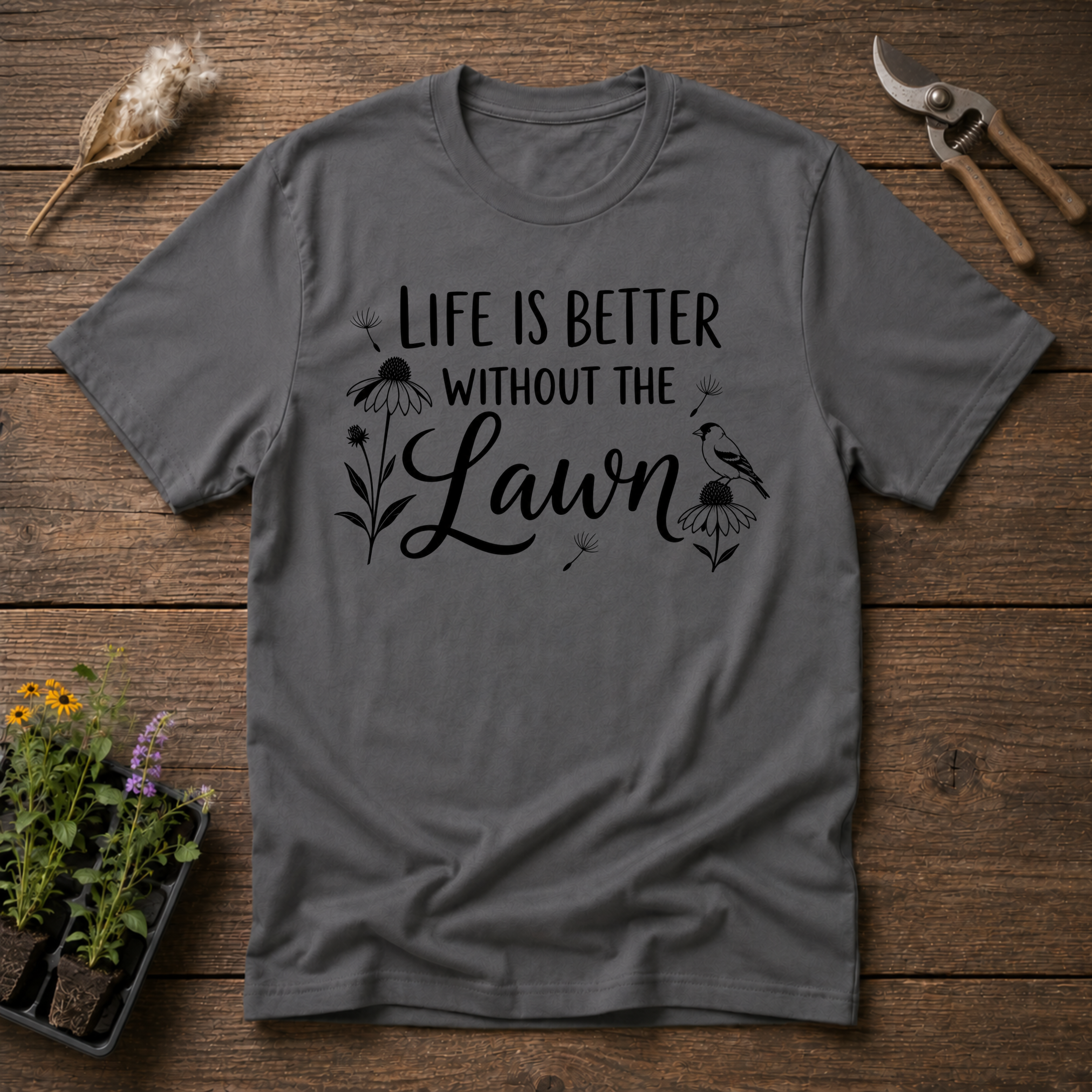 Life Is Better Without The Lawn T-Shirt