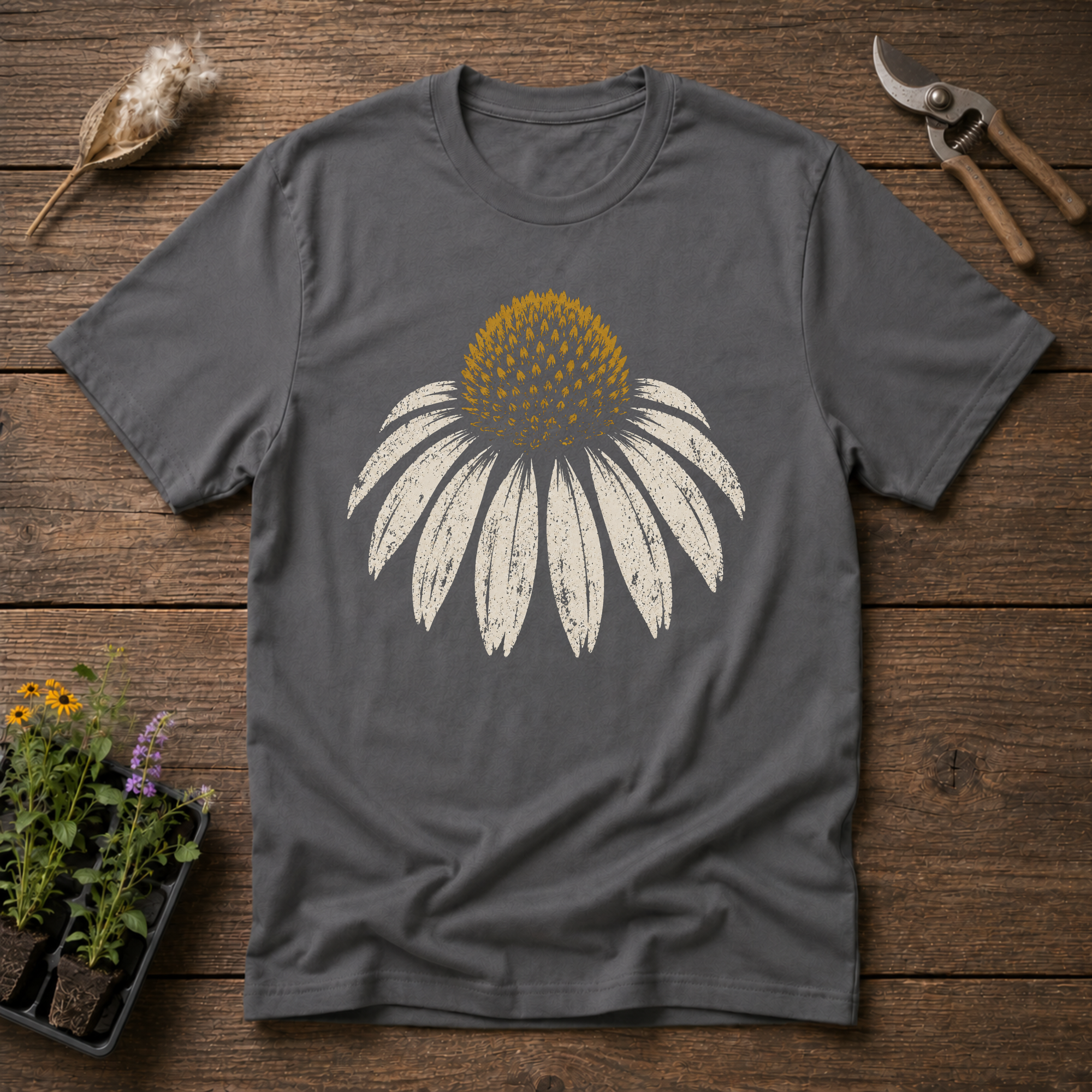 Vintage Coneflower T-Shirt