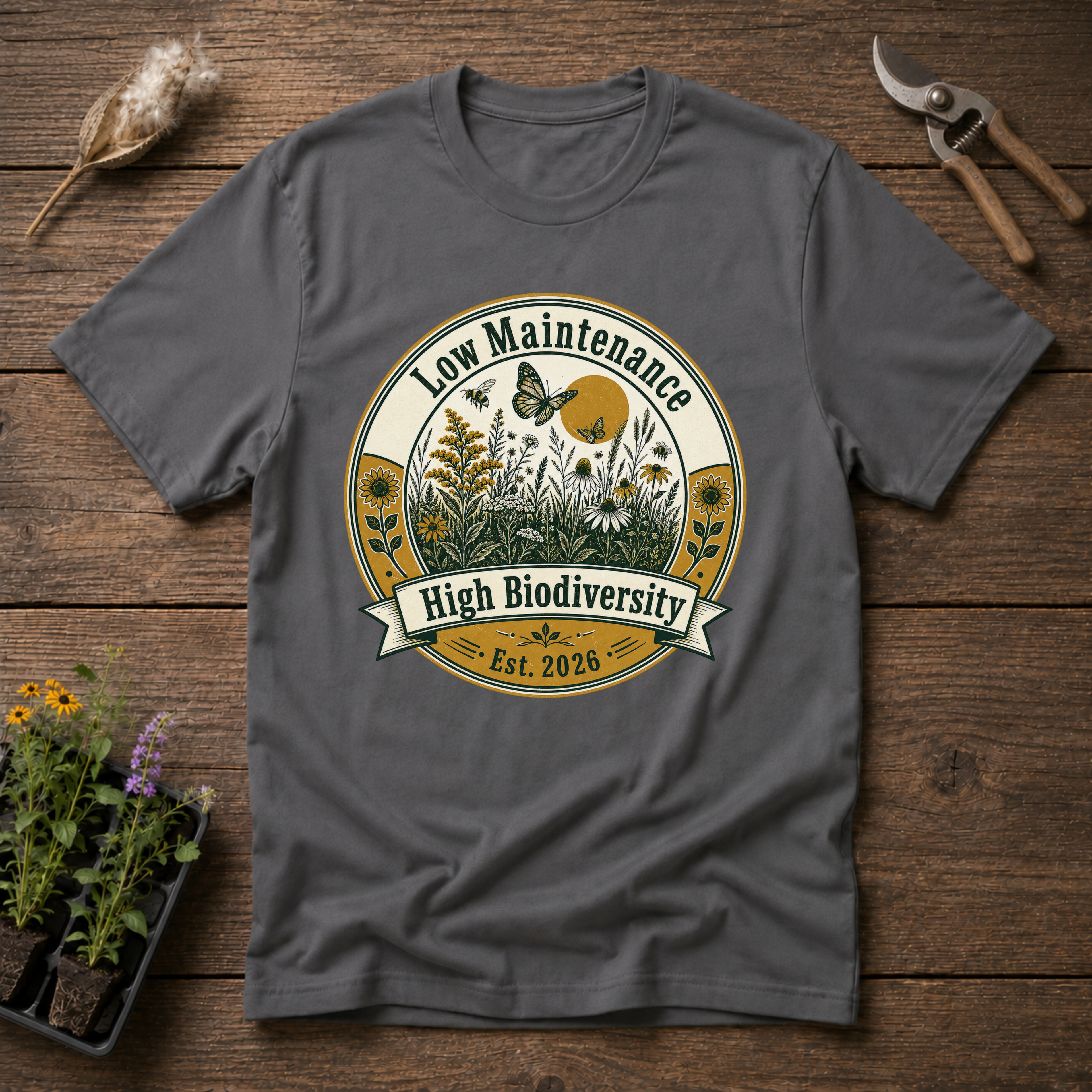 Low Maintenance High Biodiversity T-Shirt
