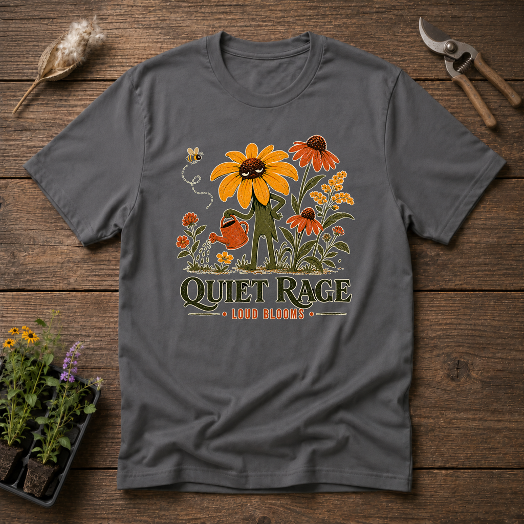 Quite Rage, Loud Blooms T-Shirt