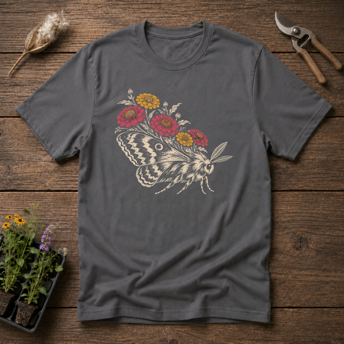 Wildflower Moth T-Shirt