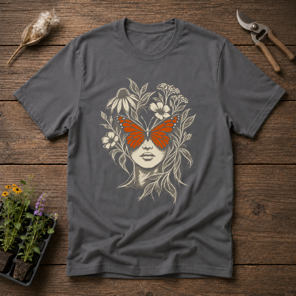 Monarch Garden Muse T-Shirt