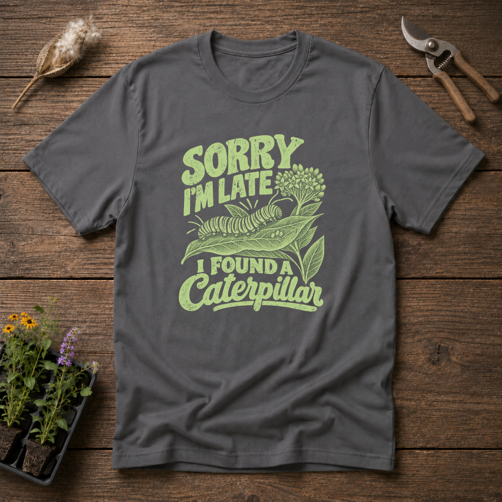 Found a Caterpillar T-Shirt