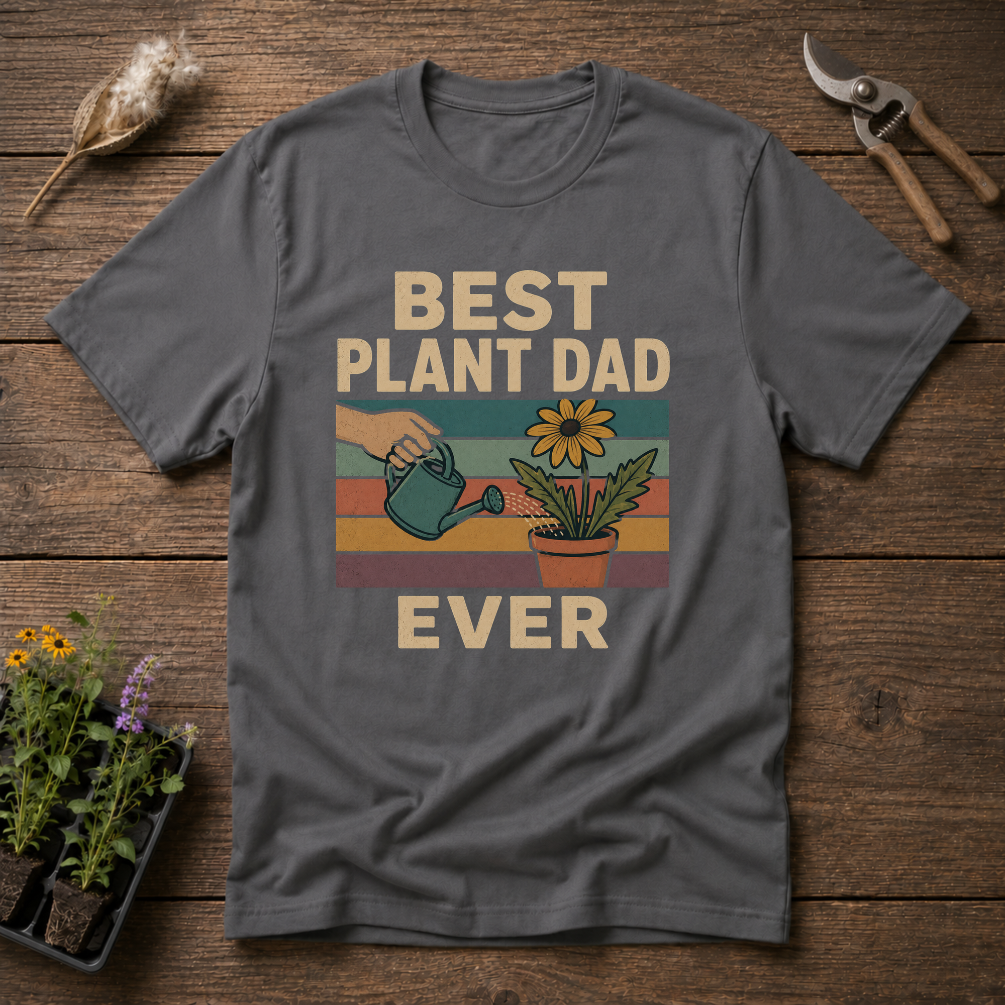 Best Plant Dad T-Shirt