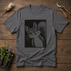 Curious Squirrel T-Shirt in Charcoal