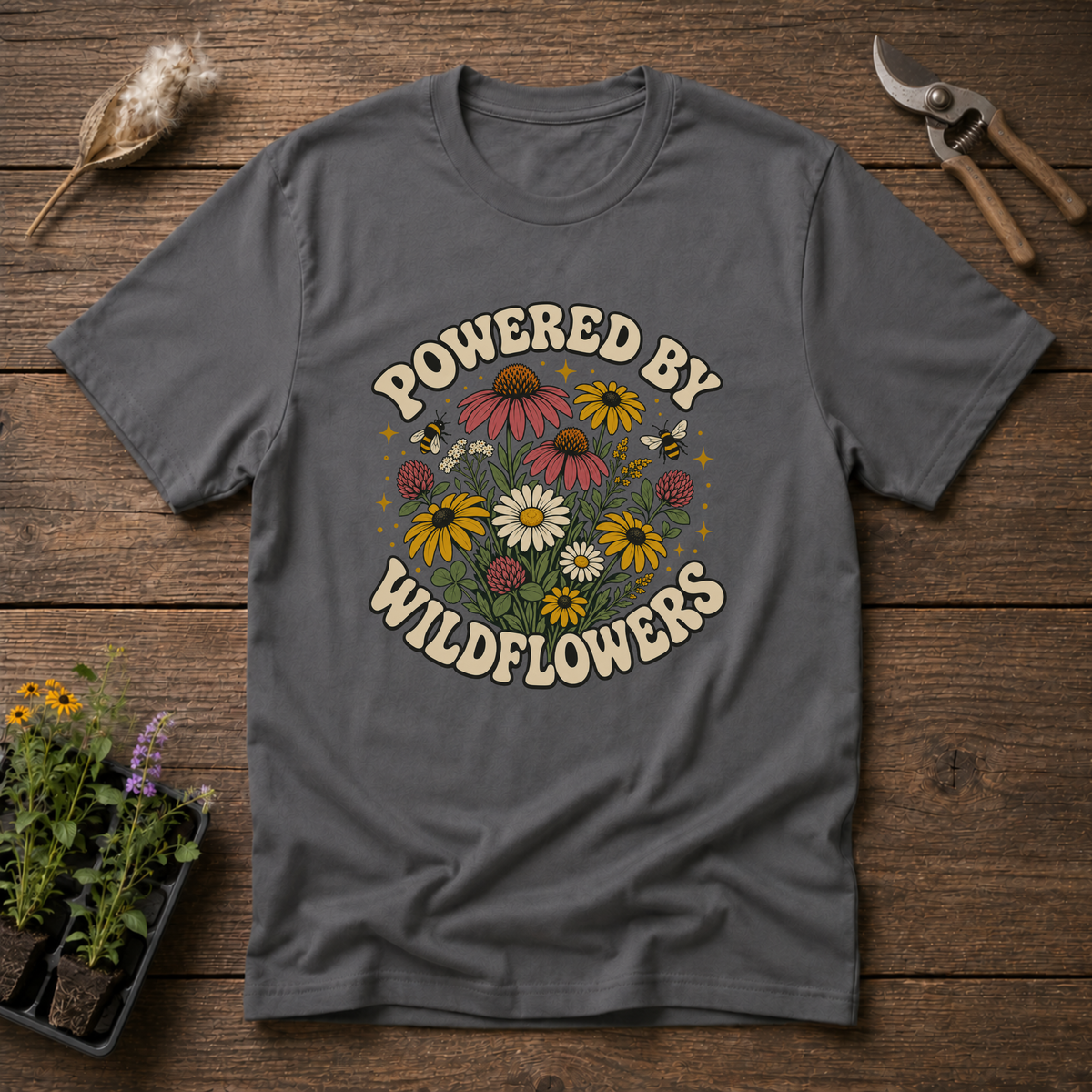 Powered By Wildflowers T-Shirt