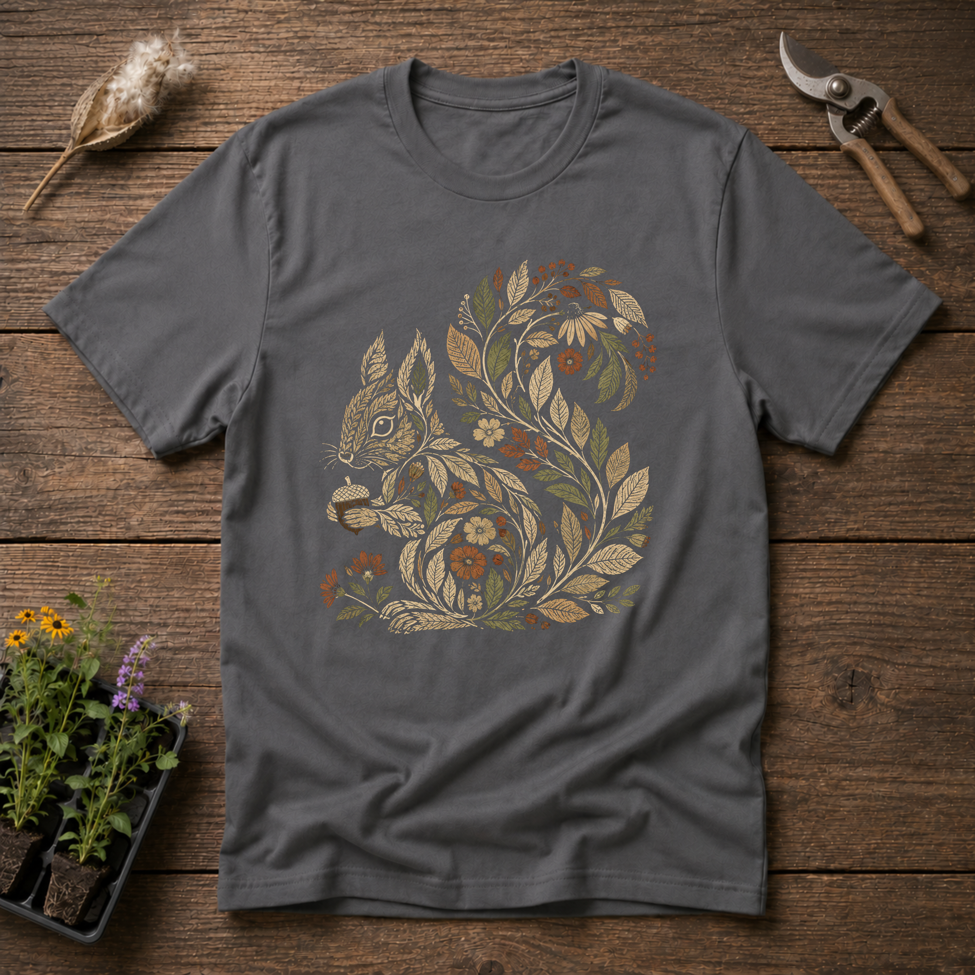 Autumn Squirrel T-Shirt