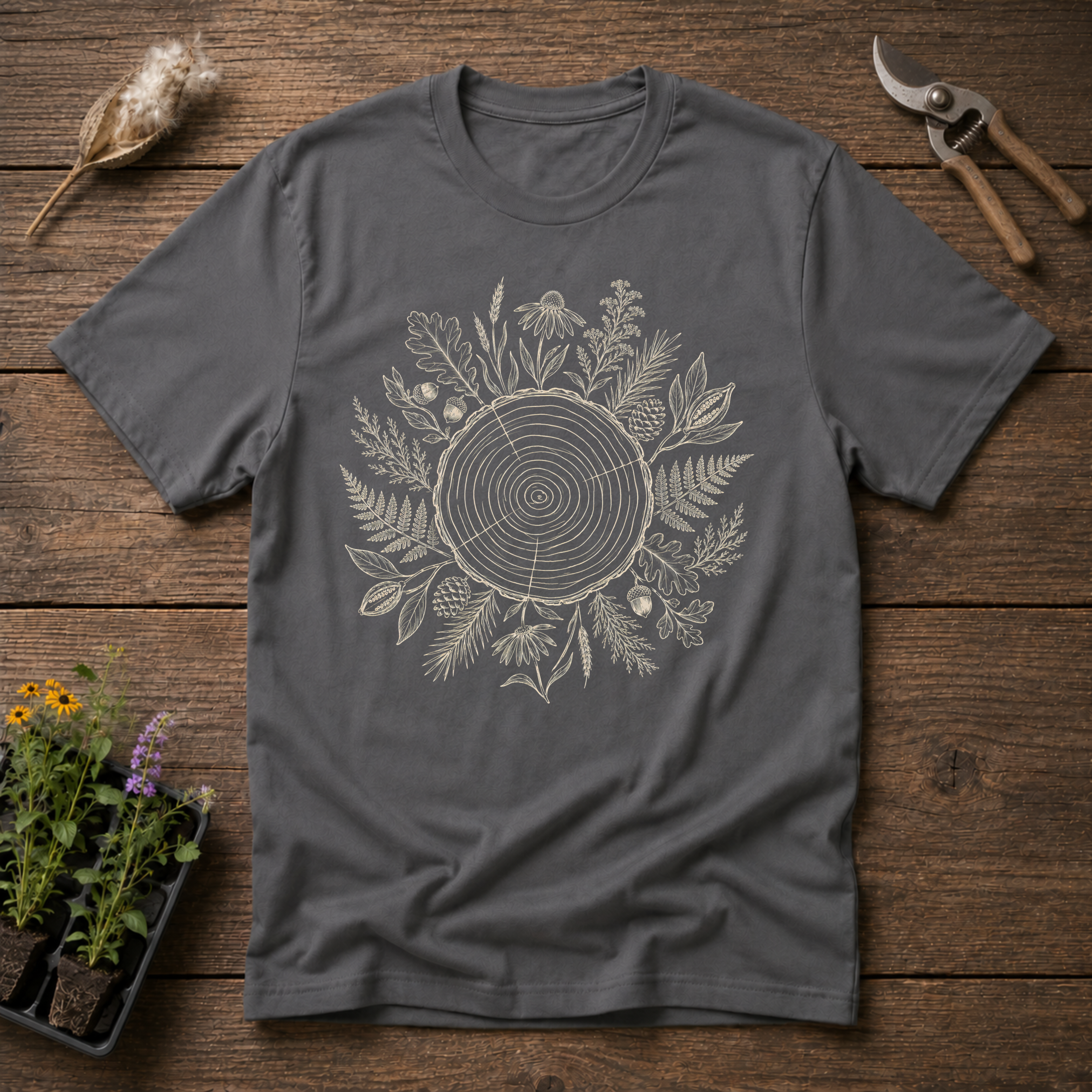 Native Forest Circle T-Shirt
